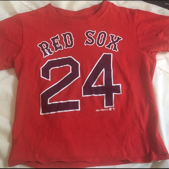 Team Athletics Tops - Red Sox Small Crop Top